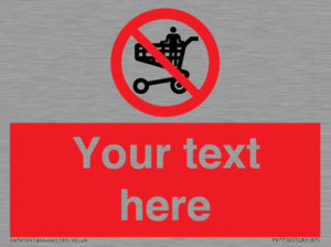 Custom prohibition no standing in trolley